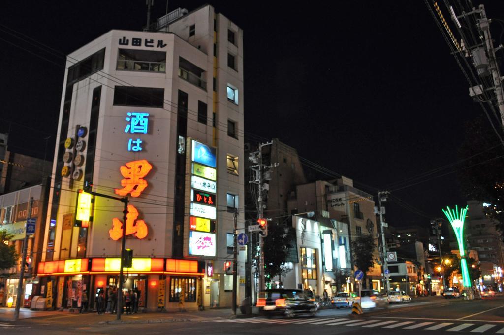 Asahikawa Sun Hotel Exterior foto